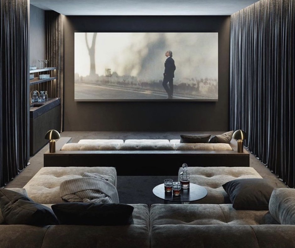 Salle de cinéma personnelle